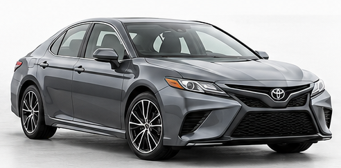 Gray 2021 Toyota Camry sedan